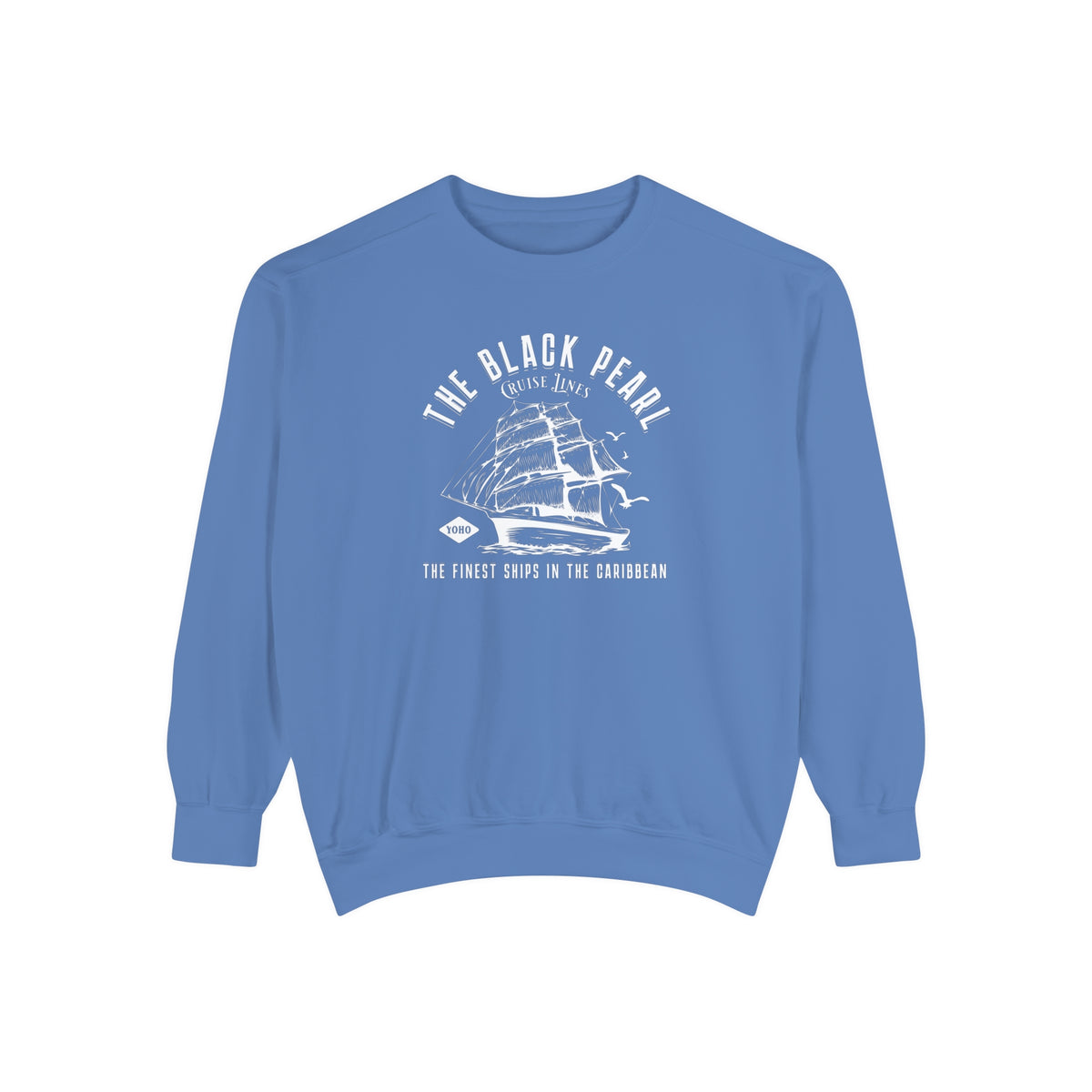 Black Pearl Cruise Lines Comfort Colors Unisex Garment-Dyed Sweatshirt
