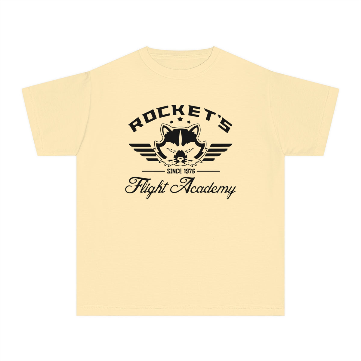 Rocket's Flight Academy Comfort Colors Youth Midweight Tee