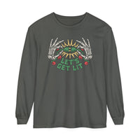 Let's Get Lit Comfort Colors Unisex Garment-dyed Long Sleeve T-Shirt
