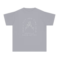 Reach Out And Find Your Happily Ever After Comfort Colors Youth Midweight Tee