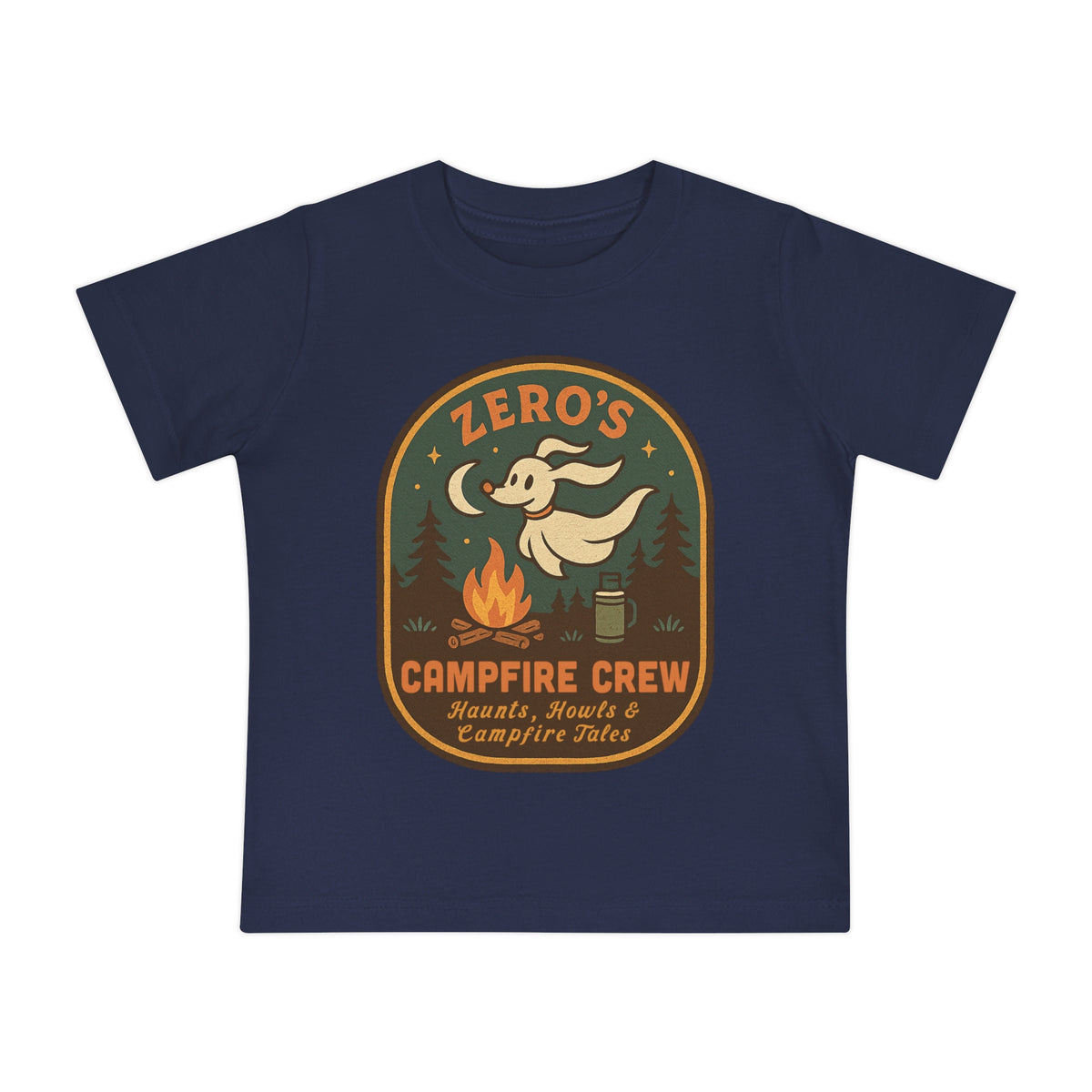 Zero's Campfire Crew Bella Canvas Baby Short Sleeve T-Shirt