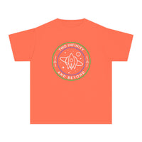 Two Infinity And Beyond Comfort Colors Youth Midweight Tee