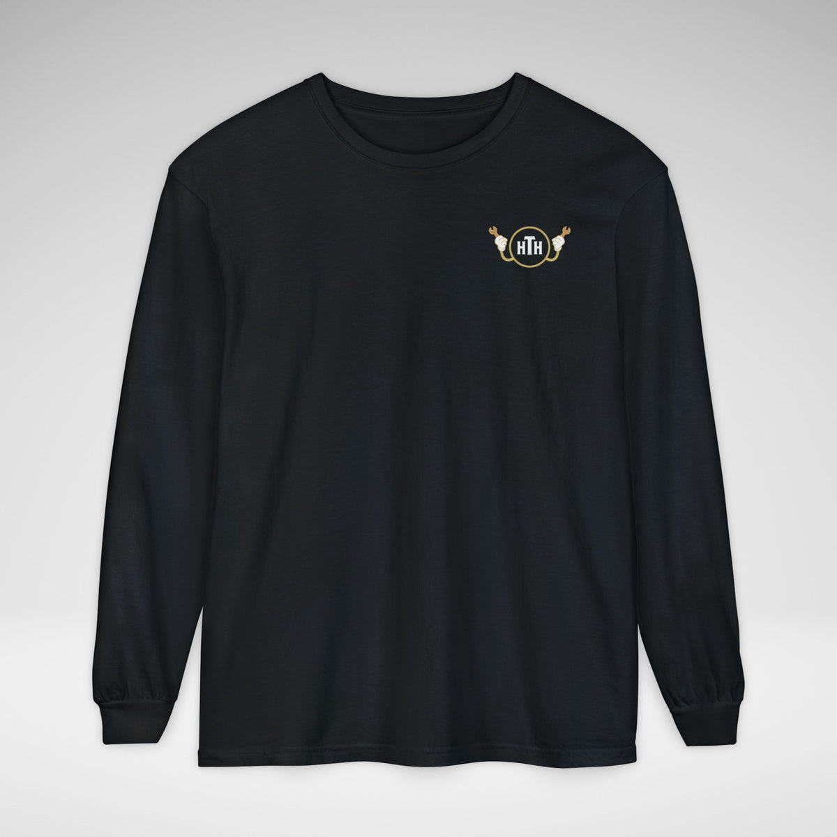 Hollywood Tower Hotel Maintenance & Repairs Comfort Colors Unisex Garment-dyed Long Sleeve T-Shirt