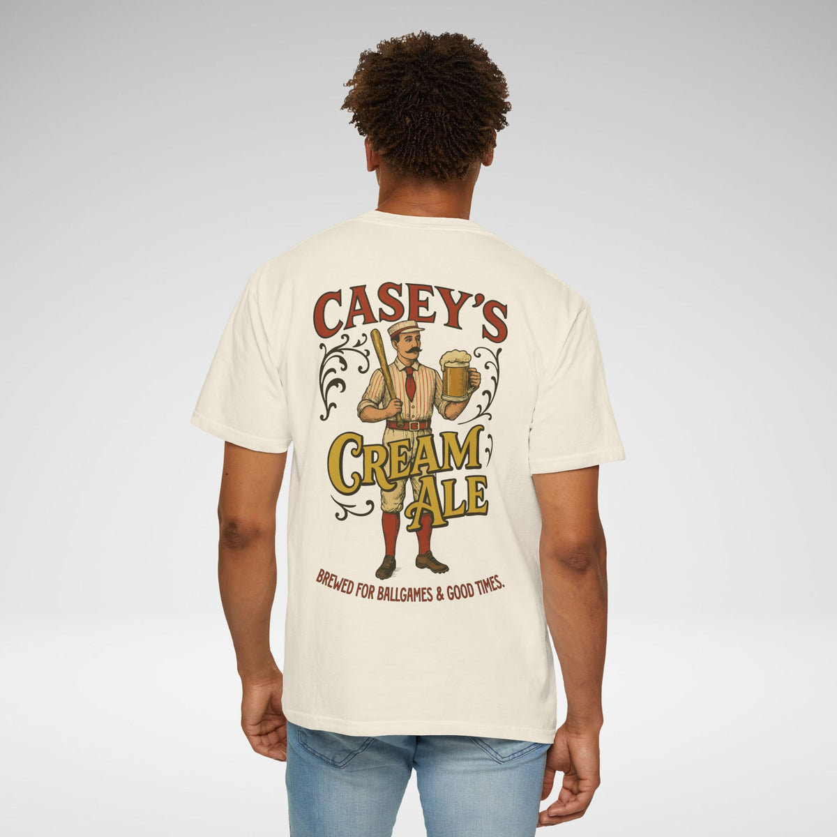 Casey's Cream Ale Comfort Colors Unisex Garment-Dyed T-shirt
