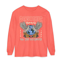 Pegasus Travel Co Comfort Colors Unisex Garment-dyed Long Sleeve T-Shirt