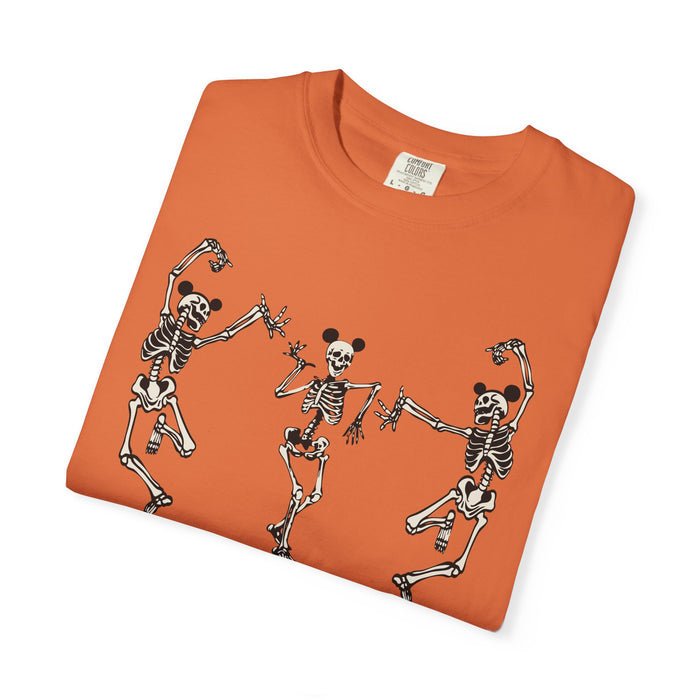 Dancing Skeletons with Ears Comfort Colors Unisex Garment-Dyed T-shirt