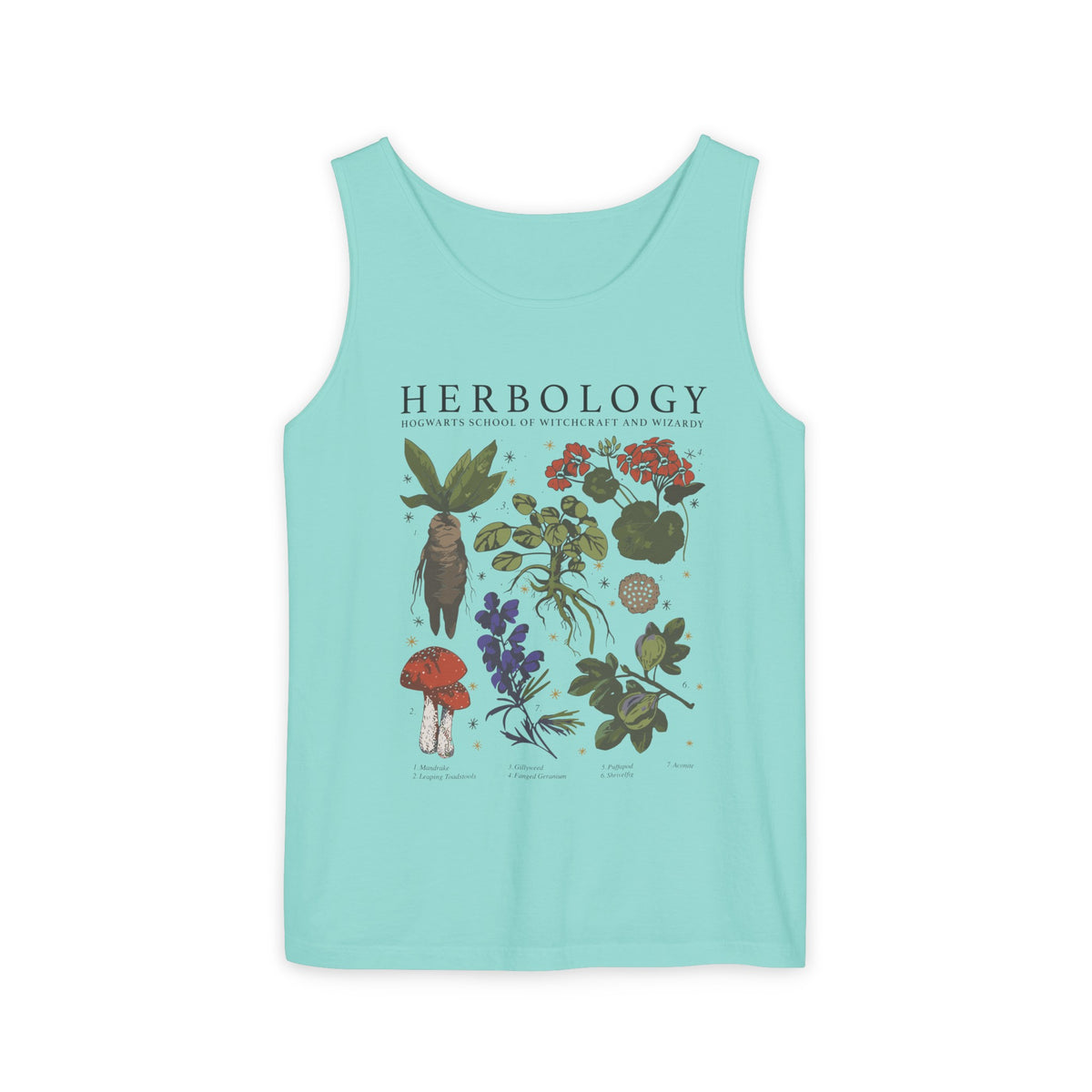 Herbology Unisex Comfort Colors Garment-Dyed Tank Top