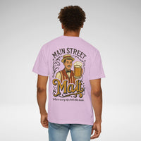 Main Street Malt Comfort Colors Unisex Garment-Dyed T-shirt