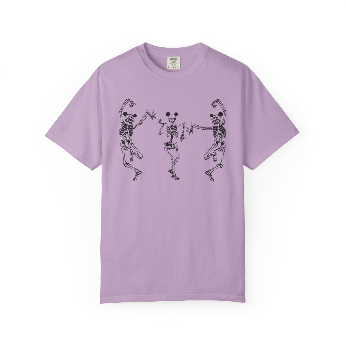 Dancing Skeletons with Ears Comfort Colors Unisex Garment-Dyed T-shirt