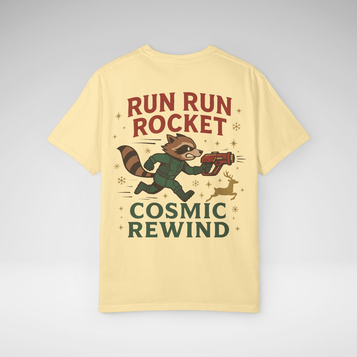 Run Run Rocket Comfort Colors Unisex Garment-Dyed T-shirt
