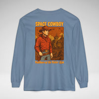 Space Cowboy Outlaws of the Outer Rim Comfort Colors Unisex Garment-dyed Long Sleeve T-Shirt