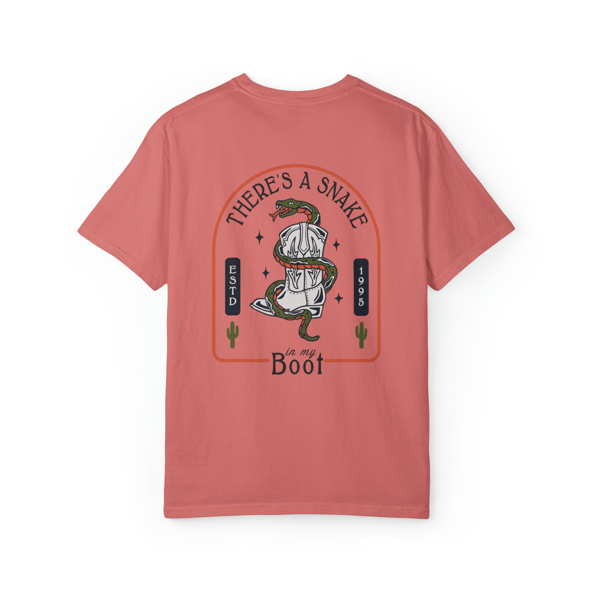 There's A Snake In My Boot Comfort Colors Unisex Garment-Dyed T-shirt
