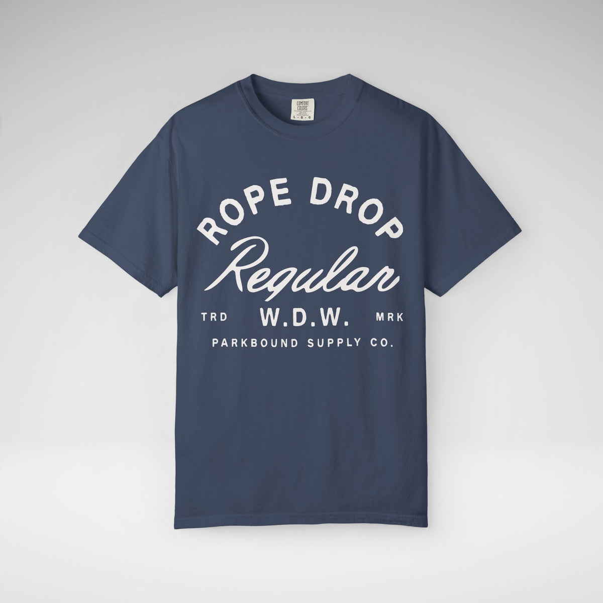 Rope Drop Regular Comfort Colors Unisex Garment-Dyed T-shirt