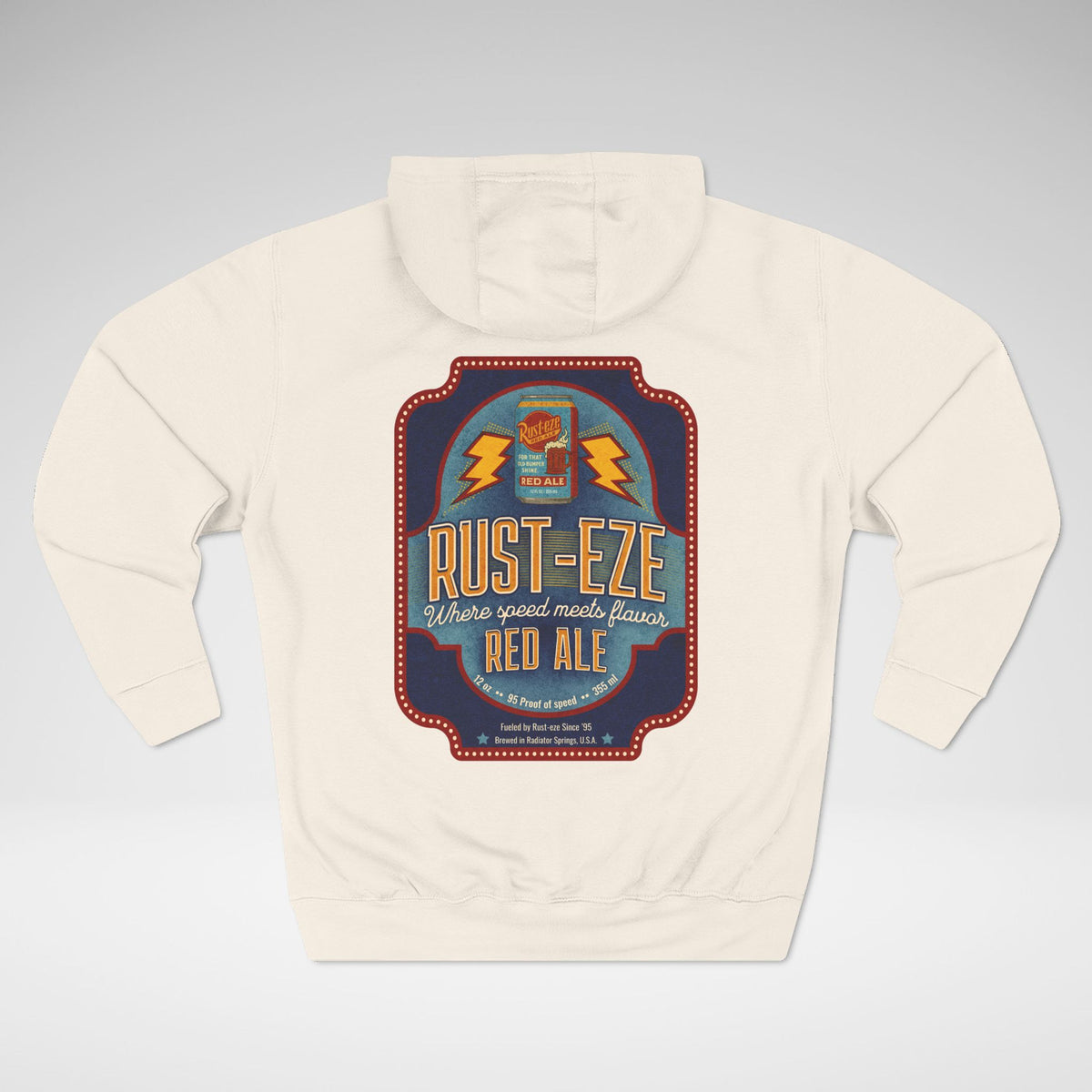 Rusteze Red Ale Lane Seven Fleece Hoodie