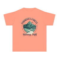 Forbidden Forest National Park Comfort Colors Youth Midweight Tee