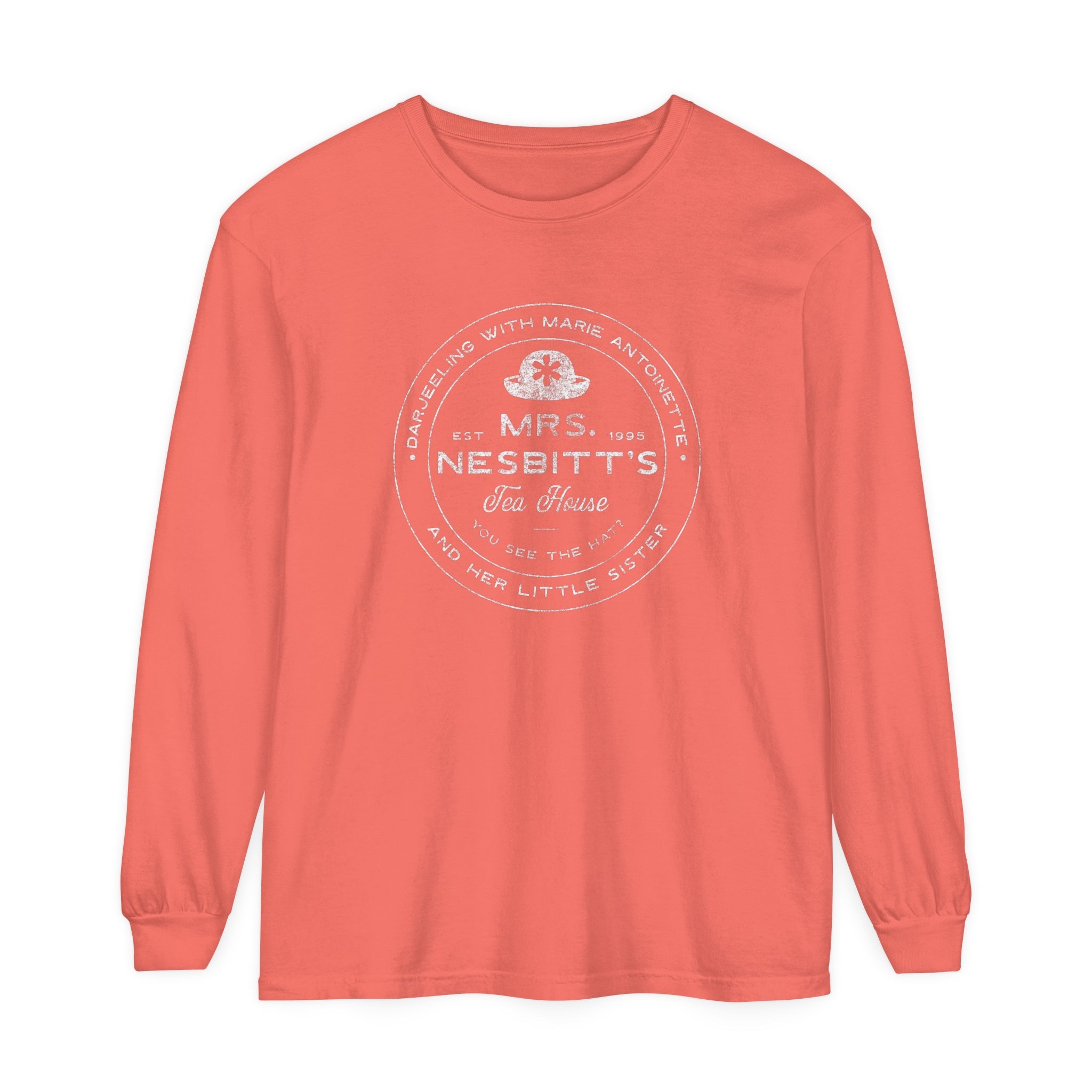 Mrs. Nesbitt's Tea House Comfort Colors Unisex Garment-dyed Long