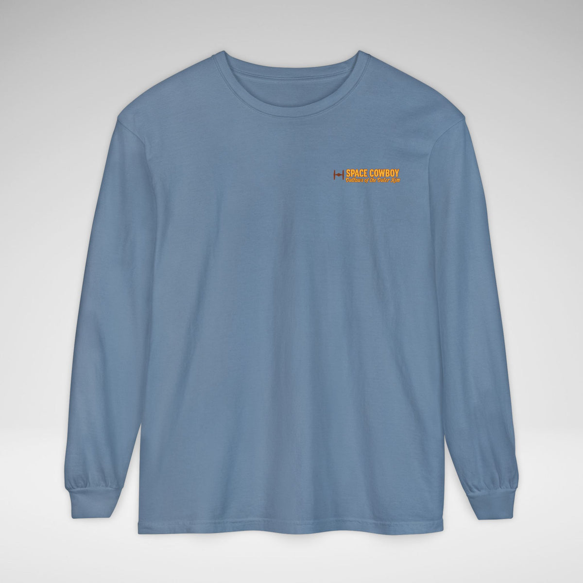 Space Cowboy Outlaws of the Outer Rim Comfort Colors Unisex Garment-dyed Long Sleeve T-Shirt