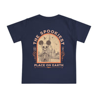 The Spookiest Place on Earth Bella Canvas Baby Short Sleeve T-Shirt