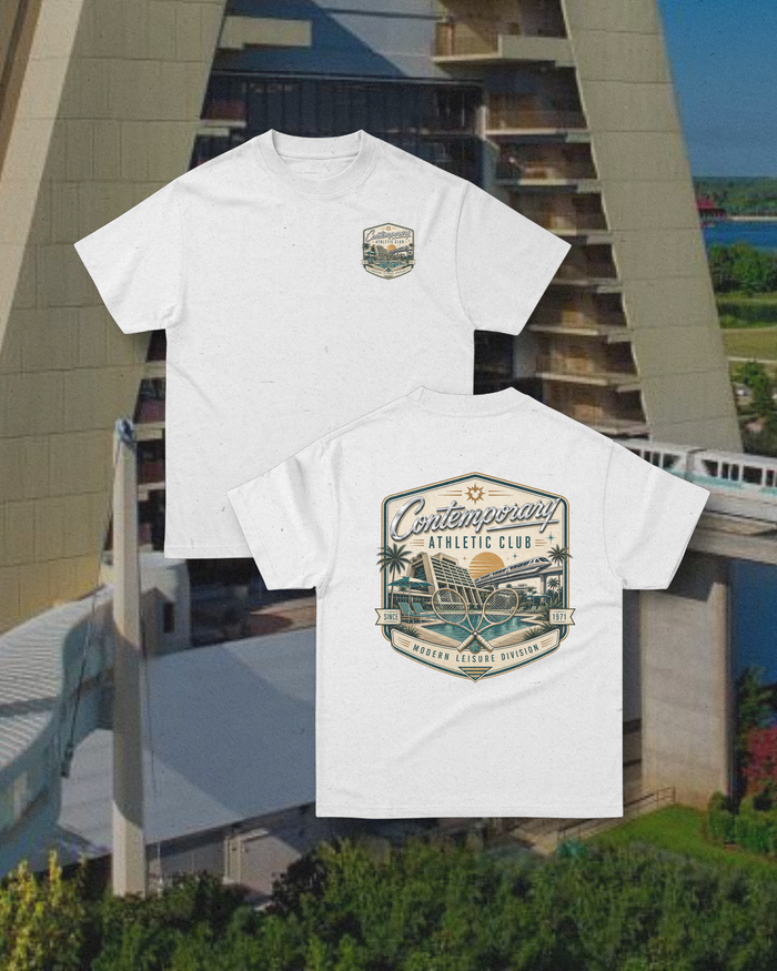 Contemporary Athletic Club Oversized Tee