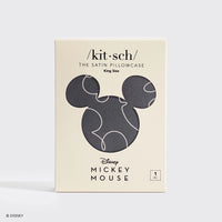 Kitsch & Mickey and Minnie Satin Pillowcase King Mickey Magic