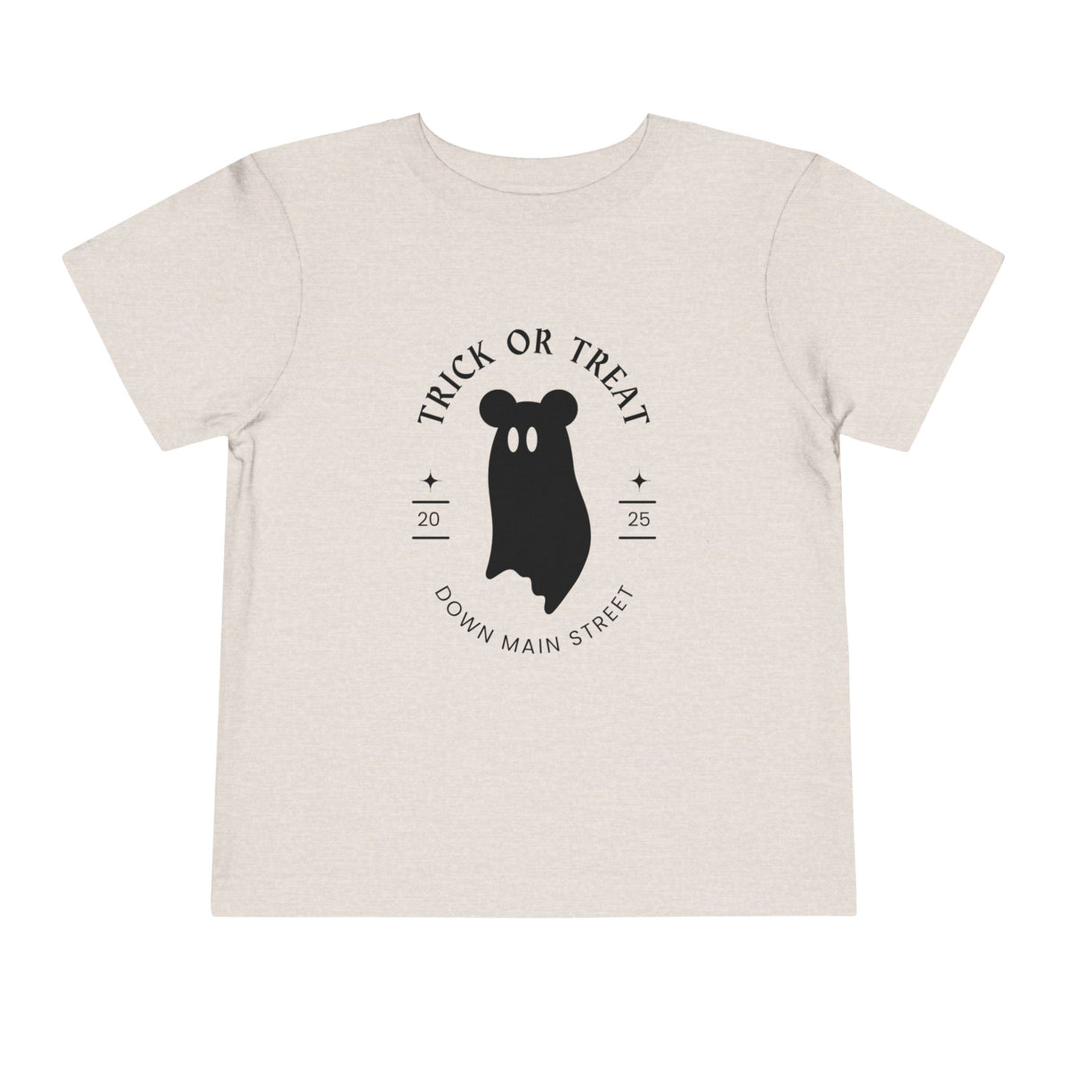 Trick or Treat Down Main Street Toddler Short Sleeve Tee