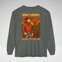 Space Cowboy Outlaws of the Outer Rim Comfort Colors Unisex Garment-dyed Long Sleeve T-Shirt
