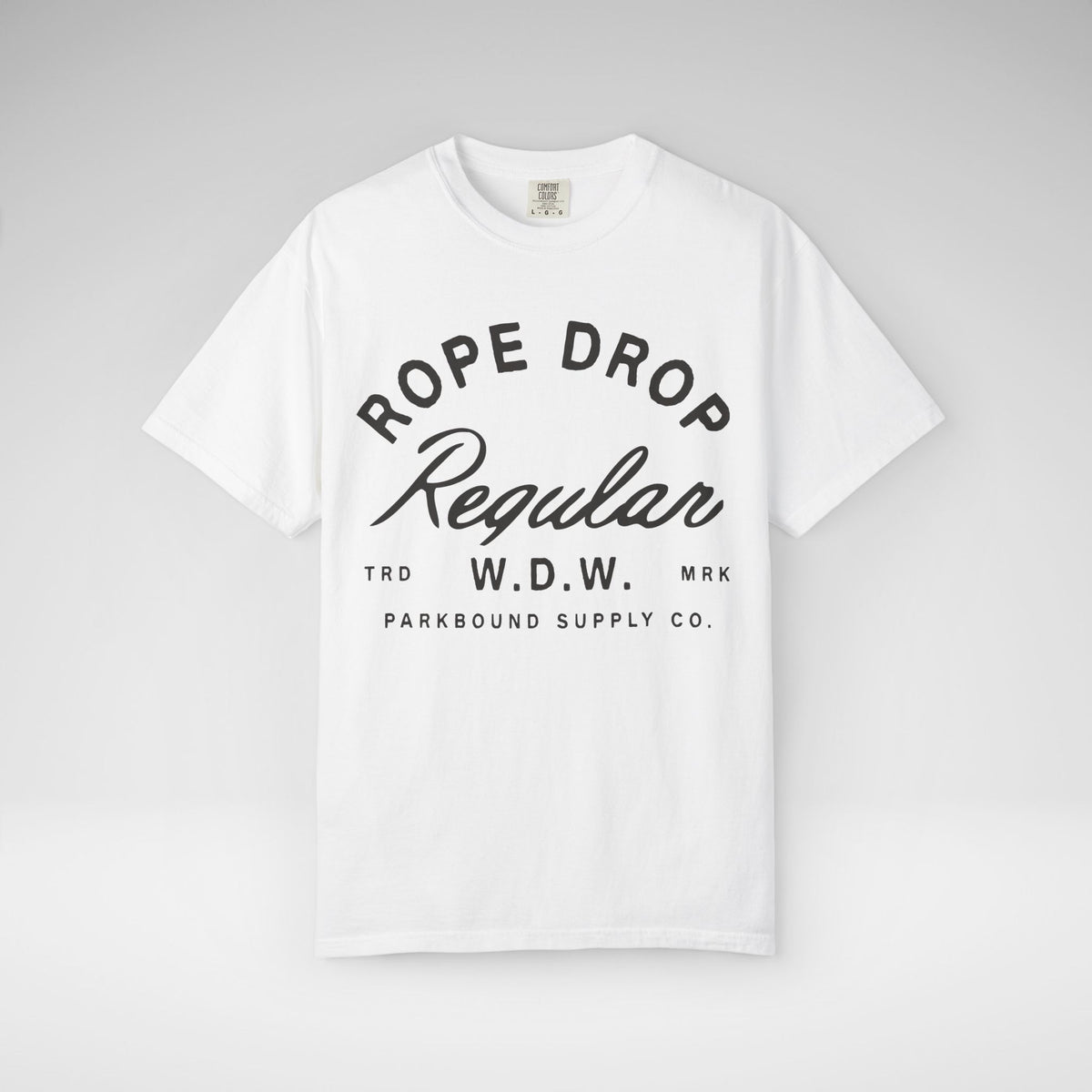 Rope Drop Regular Comfort Colors Unisex Garment-Dyed T-shirt