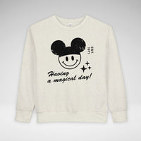 Having a Magical Day Rabbit Skins Toddler Sweatshirt