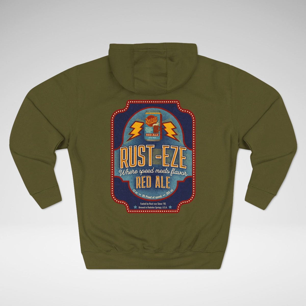 Rusteze Red Ale Lane Seven Fleece Hoodie
