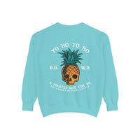 Yo Ho A Pirates Life For Me Comfort Colors Unisex Garment-Dyed Sweatshirt