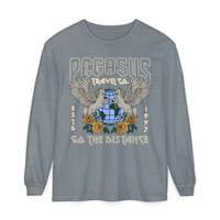 Pegasus Travel Co Comfort Colors Unisex Garment-dyed Long Sleeve T-Shirt