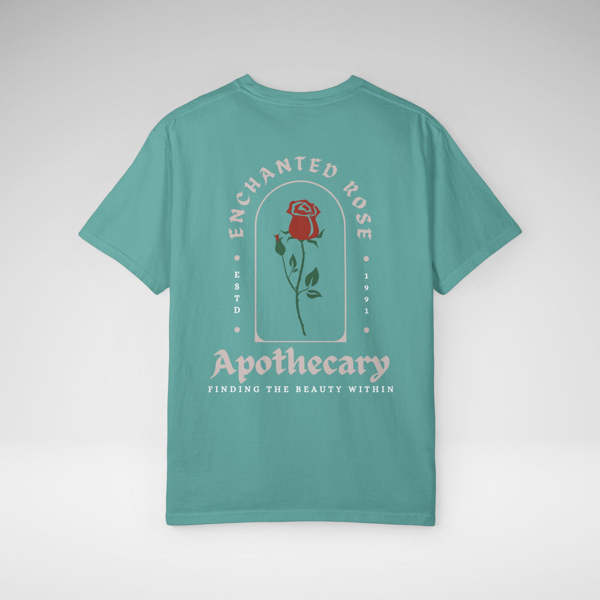 Enchanted Rose Apothecary Room Comfort Colors Unisex Garment-Dyed T-shirt