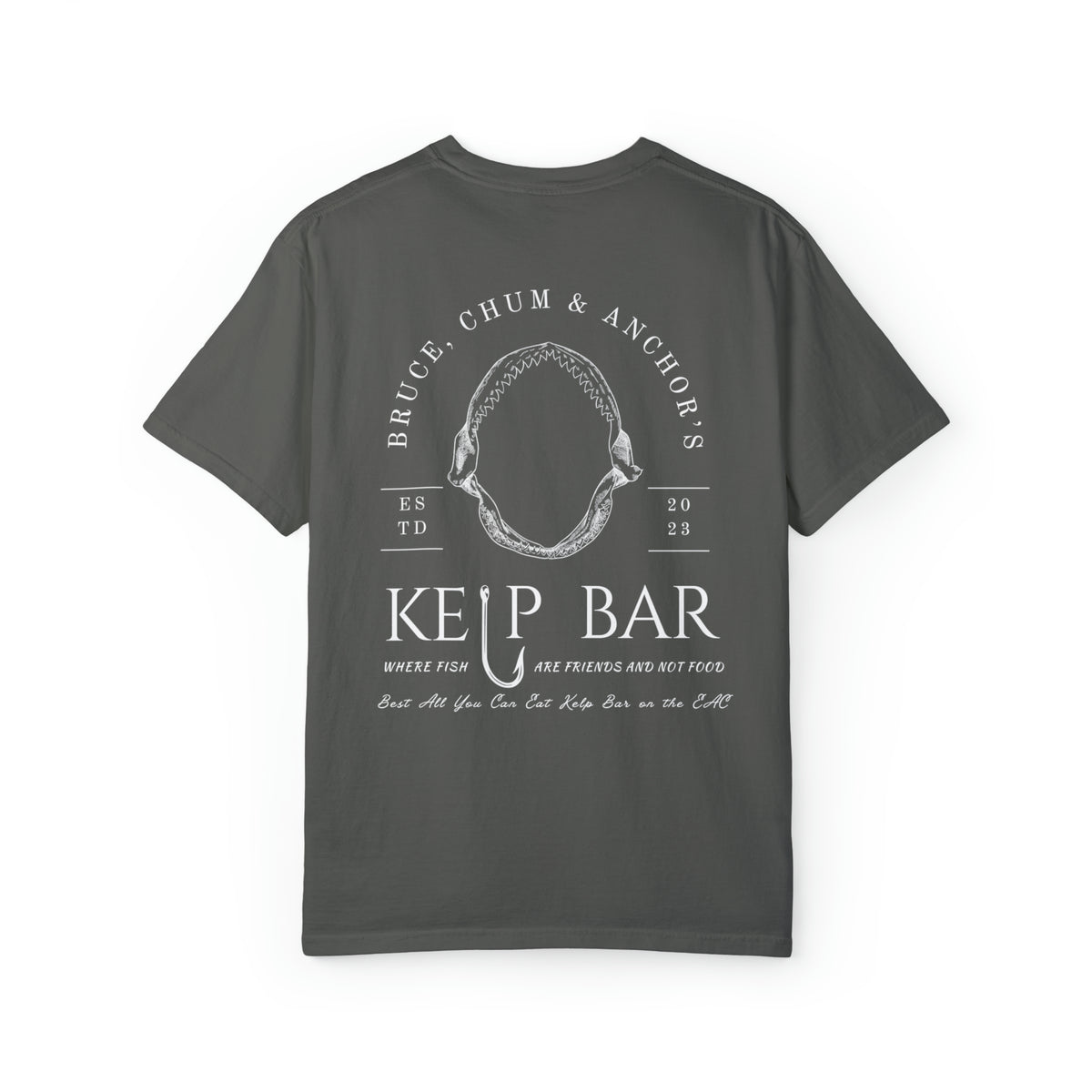 Bruce, Chum & Anchor's Kelp Bar Comfort Colors Unisex Garment-Dyed T-shirt