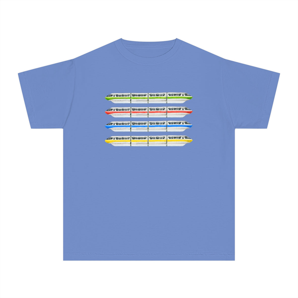 Monorails Comfort Colors Youth Midweight Tee