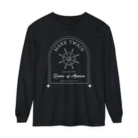 Sailing The Rivers of America Comfort Colors Unisex Garment-dyed Long Sleeve T-Shirt