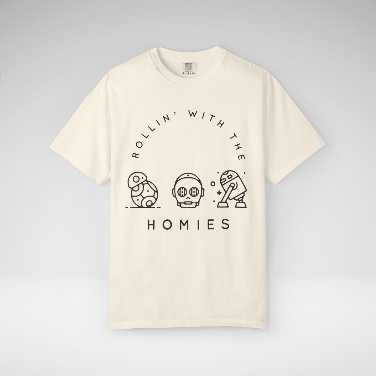 Rollin’ With The Homies Comfort Colors Unisex Garment-Dyed T-shirt