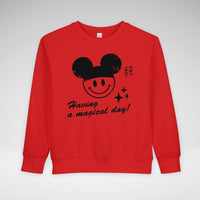 Having a Magical Day Rabbit Skins Toddler Sweatshirt