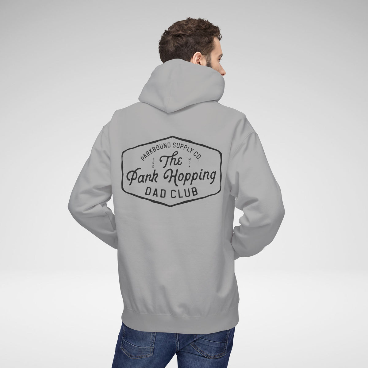 Park Hopping Dad Club Hoodie | Unisex Midweight Softstyle Fleece