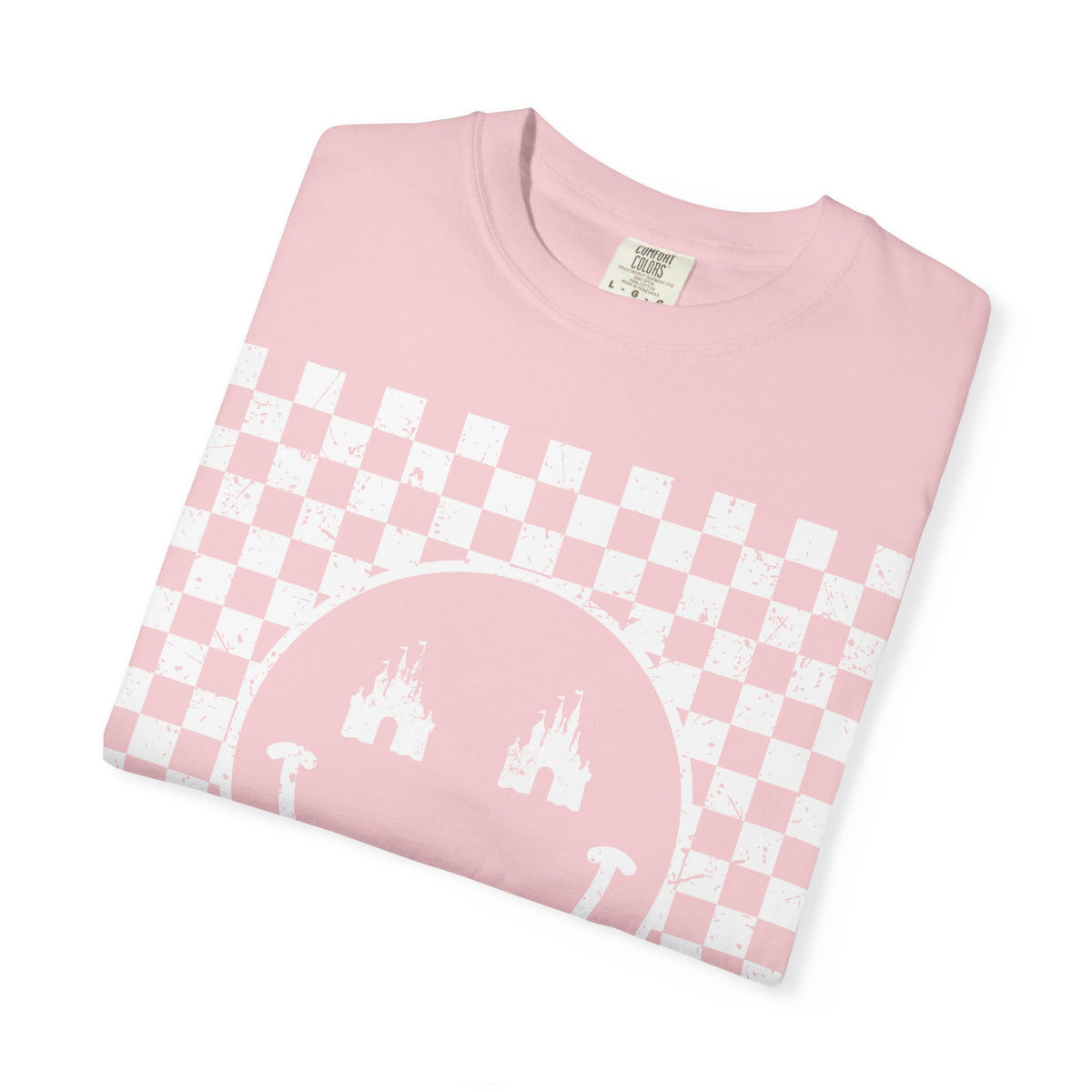 Retro Checkered Best Day Ever Comfort Colors Unisex Garment-Dyed T-shirt