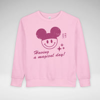 Having a Magical Day Rabbit Skins Toddler Sweatshirt