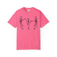 Dancing Skeletons with Ears Comfort Colors Unisex Garment-Dyed T-shirt