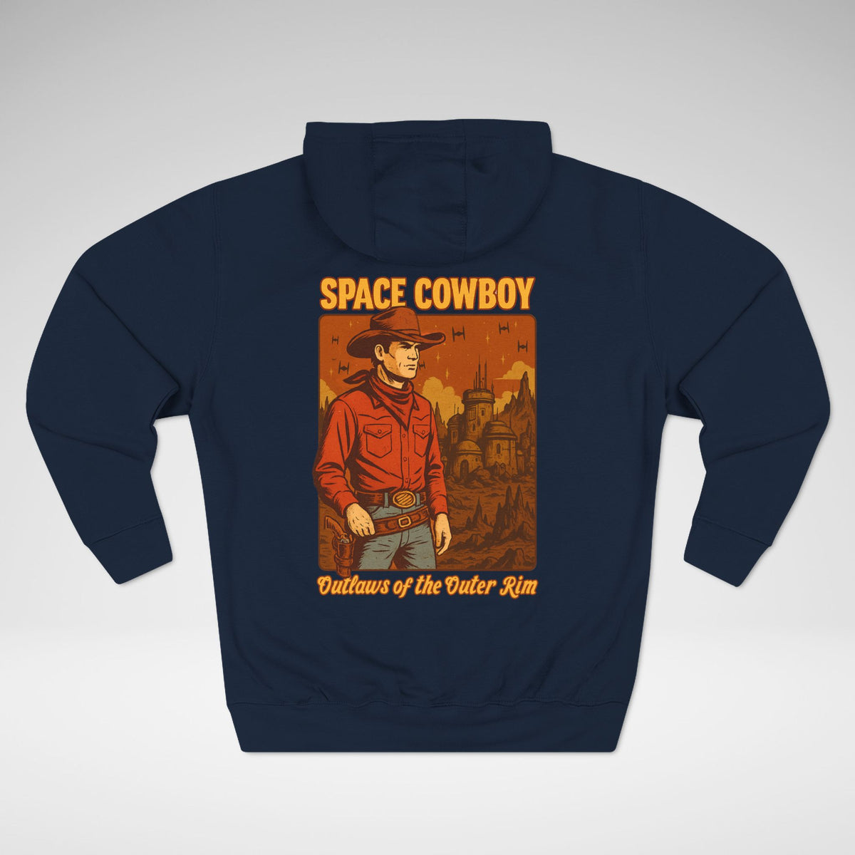 Space Cowboy Outlaws of the Outer Rim Lane Seven Fleece Hoodie