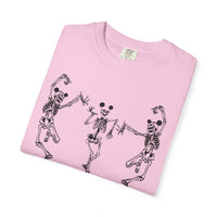 Dancing Skeletons with Ears Comfort Colors Unisex Garment-Dyed T-shirt