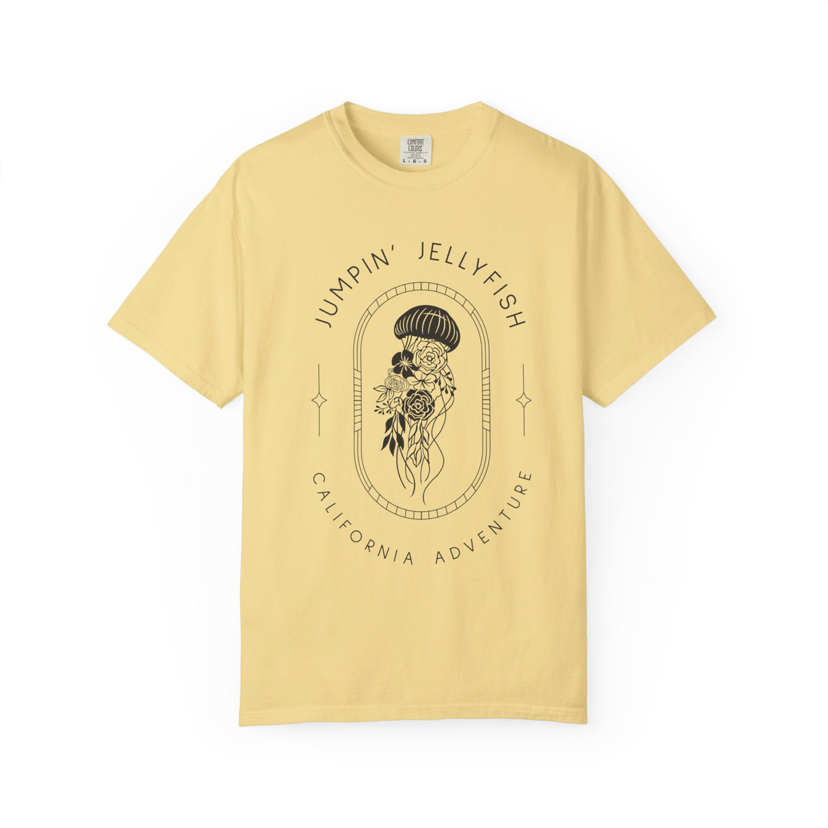 Jumping Jellyfish Comfort Colors Unisex Garment-Dyed T-shirt