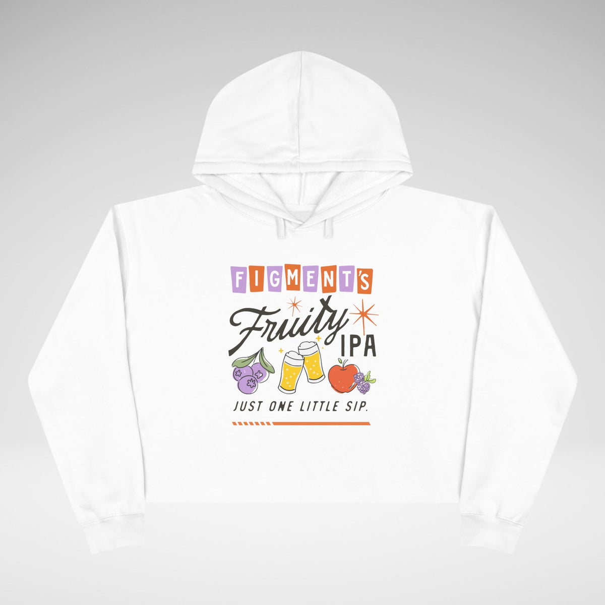 Figment's Fruity IPA Cropped Lane Seven Hoodie