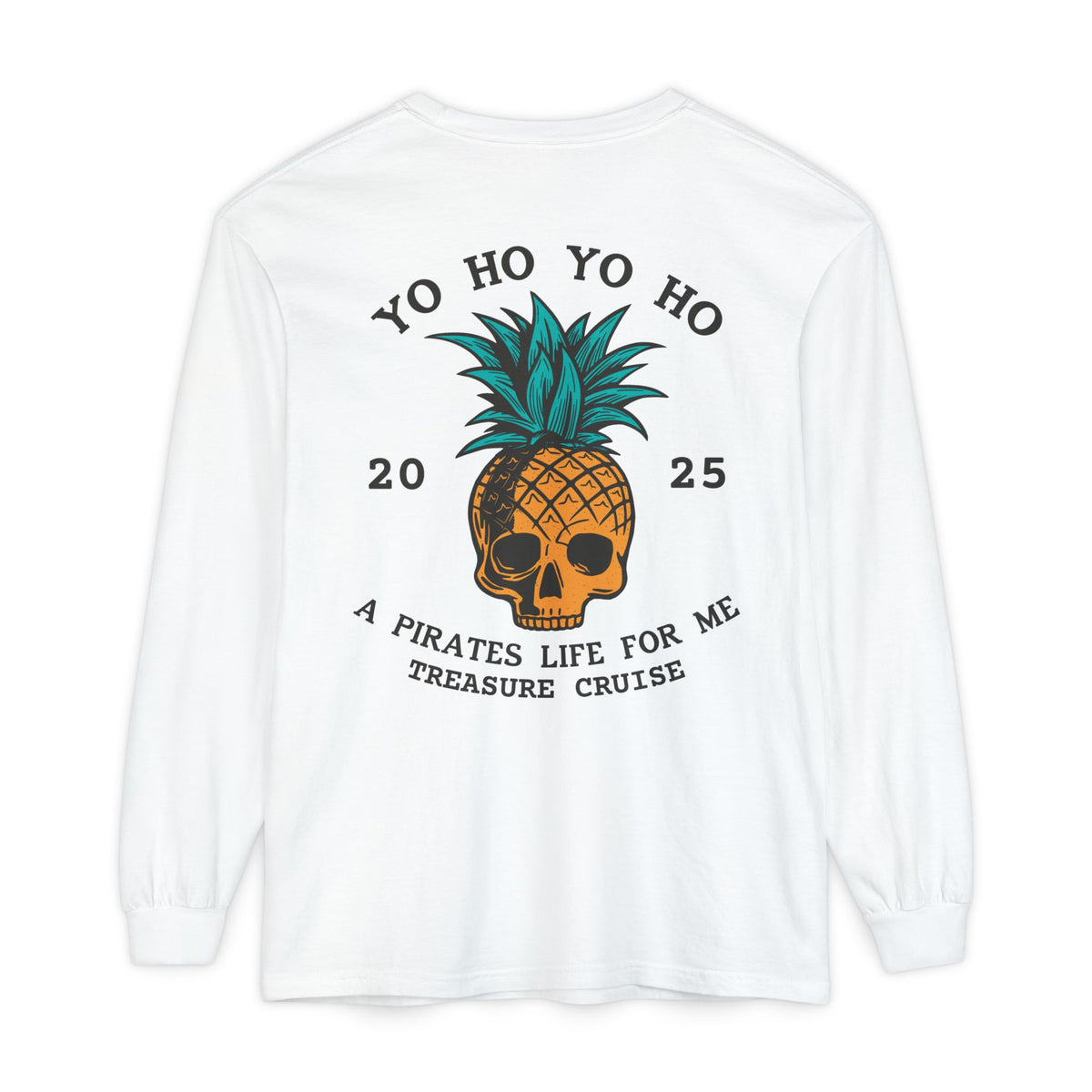Yo Ho Treasure Cruise Comfort Colors Unisex Garment-dyed Long Sleeve T-Shirt