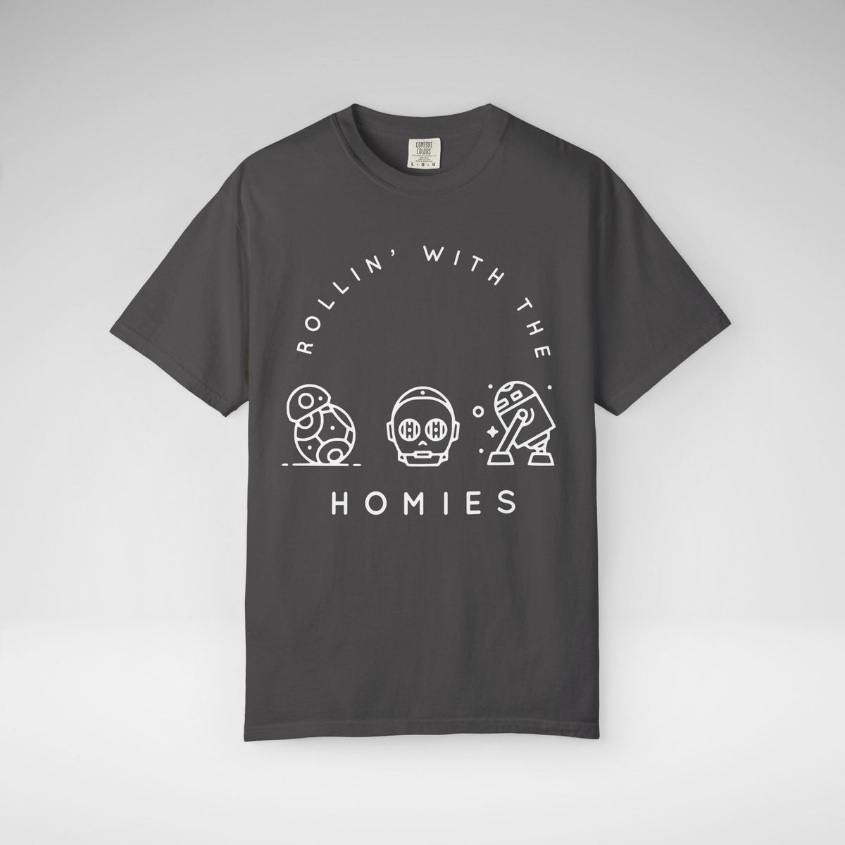 Rollin’ With The Homies Comfort Colors Unisex Garment-Dyed T-shirt