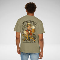 Main Street Malt Comfort Colors Unisex Garment-Dyed T-shirt