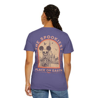 Spooky Vintage T-Shirt, Halloween Apparel, Unisex Graphic Tee, Disney-Inspired Shirt, Creepy Cool Gift