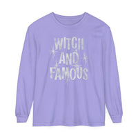 Witch and Famous Comfort Colors Unisex Garment-dyed Long Sleeve T-Shirt